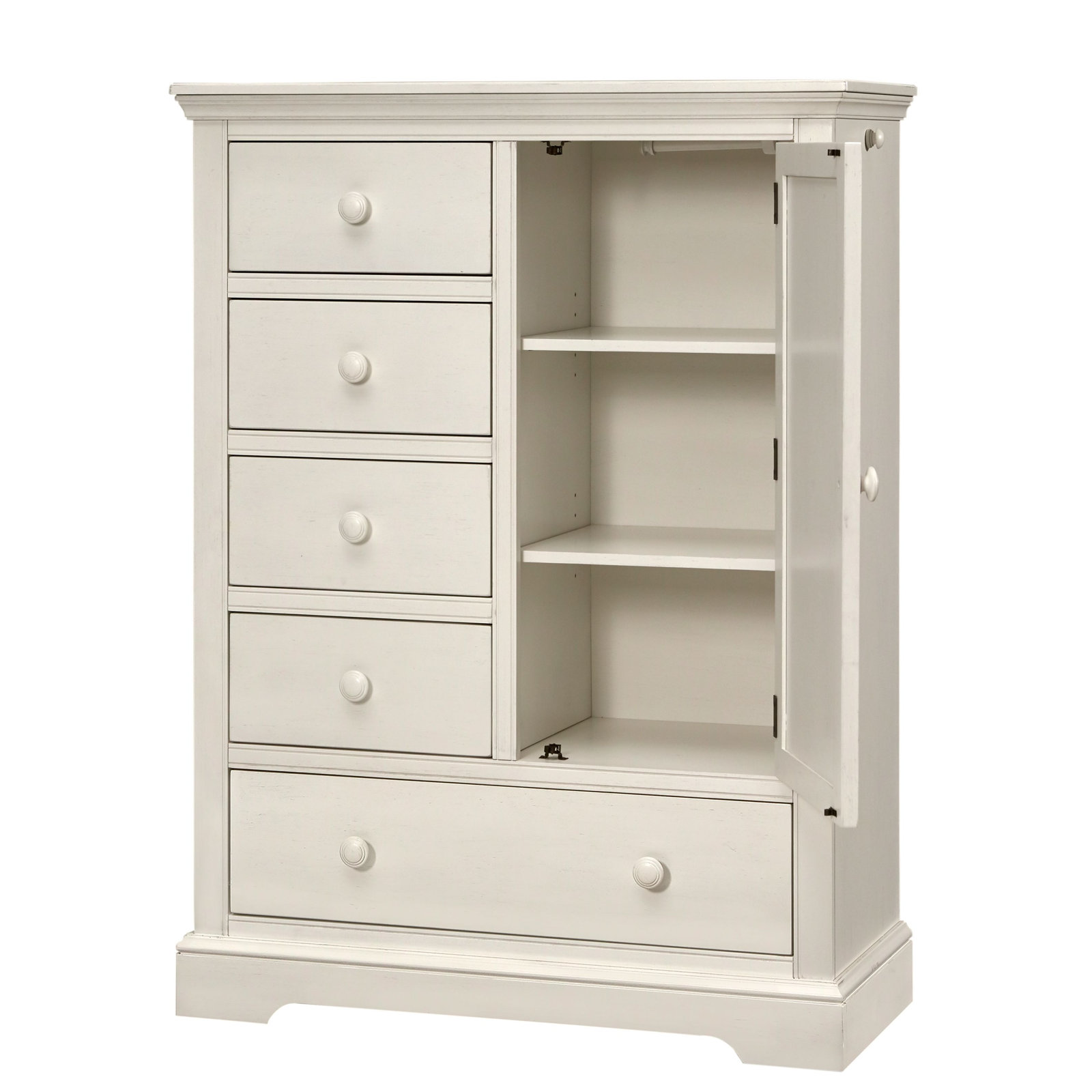 Charter Armoire, White Dove
