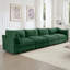 Luxueux canapé en chenille avec rangement intégré et design en forme de croissant parfait pour les intérieurs modernes et nordiques-1589730253