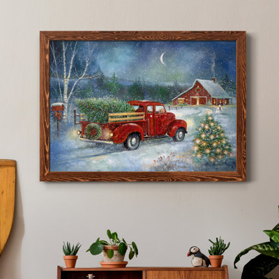" Christmas Delivery " Painting Print