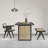 Burlywood Rectangular Solid wood Butterfly Leaf Dining Table-1053036950-1053036951