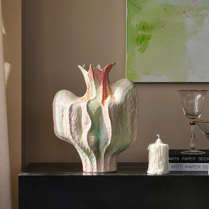 Vase de table Green Wabi-Sabi