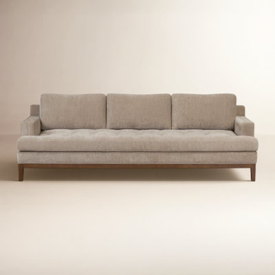 Vernon 99" Velvet Sofa