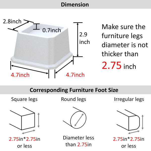 Dimensions du produit