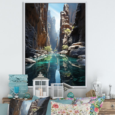 Canyon «Whispering Profondeurs» - Décoration murale paysage et nature