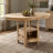 Light Oak 5-Piece Oval Counter Height Dining Set