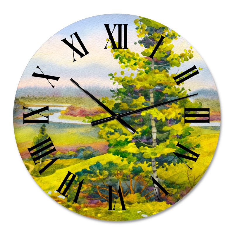 Horloge murale Lake House, Surdimensionné