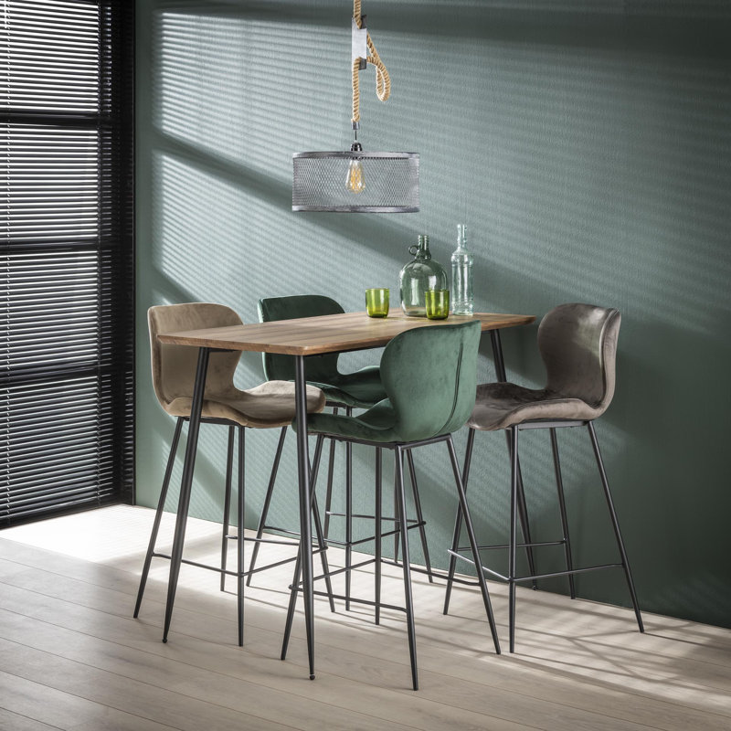 67 Cm Bar Chair Ricarda, Champagne