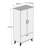 Modern Wardrobe with Numerous Shelves, White & Atlantic Pine, 31.5 x 66.0 x 18.5 inches | 100% Melamine Coated Particle Board, Thickness: 0.7 inches | Scandinavian Design, Perfect for Additional Storage in Any Room