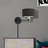Sarela Steel Plug-in Swing Arm Sconce