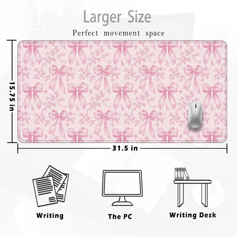 Tapis de souris rose Coquette