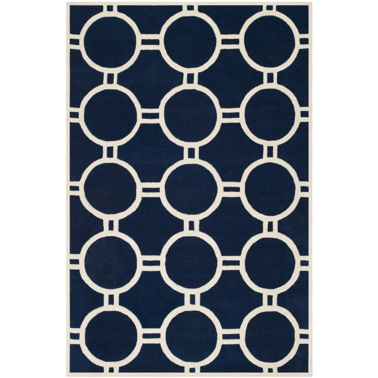 Carolene Hand Tufted Wool Geometric Rug