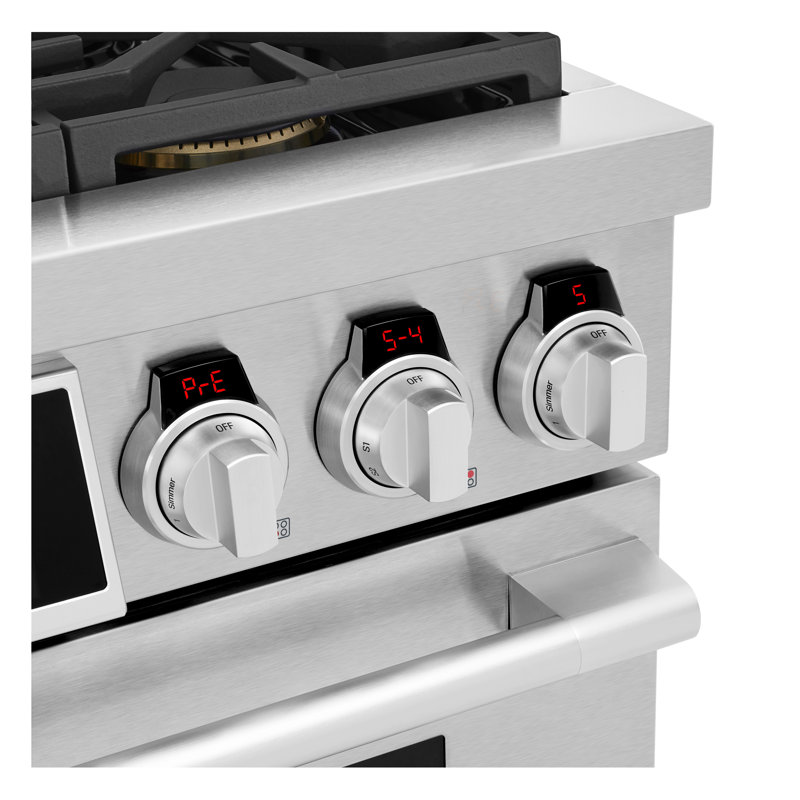 36-Inch Gas Pro Range With 6 Burners