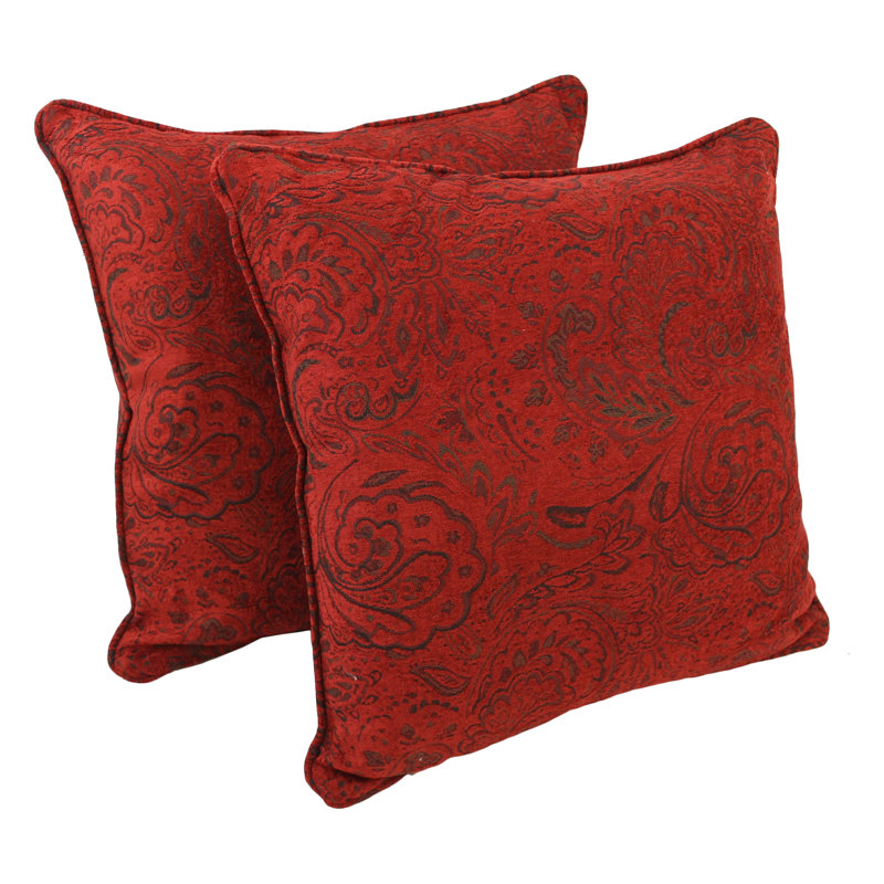 Genoa Chenille Throw Pillow