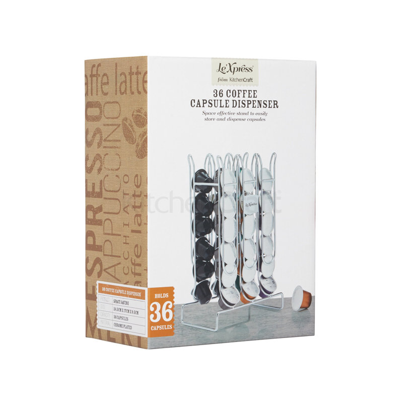 Le'Xpress Nespresso Coffee Pod Holder (for 36 capsules)