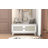 Boho Rattan Entryway Bench With Storage, Cushioned Shoe Organizer For Hallways And Living Rooms, White And Beige-557707970