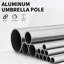 Parasol d'extérieur polyvalent pour divers environnements, assurant protection solaire et durabilité