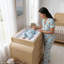 Commode 3 tiroirs Evolur Cove Commode de rangement moderne avec tiroirs spacieux