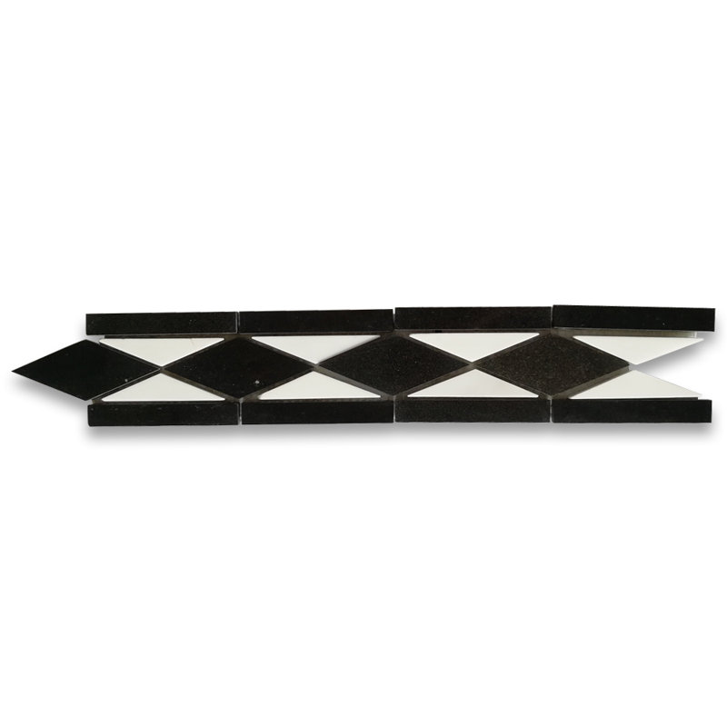 3" x 8" Marble Mosaic Wall & Floor Tile