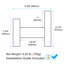 Single Stainless Steel Wall Mounted Towel Hook-89389611