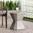 Outdoor Lightweight Concrete Side Table
