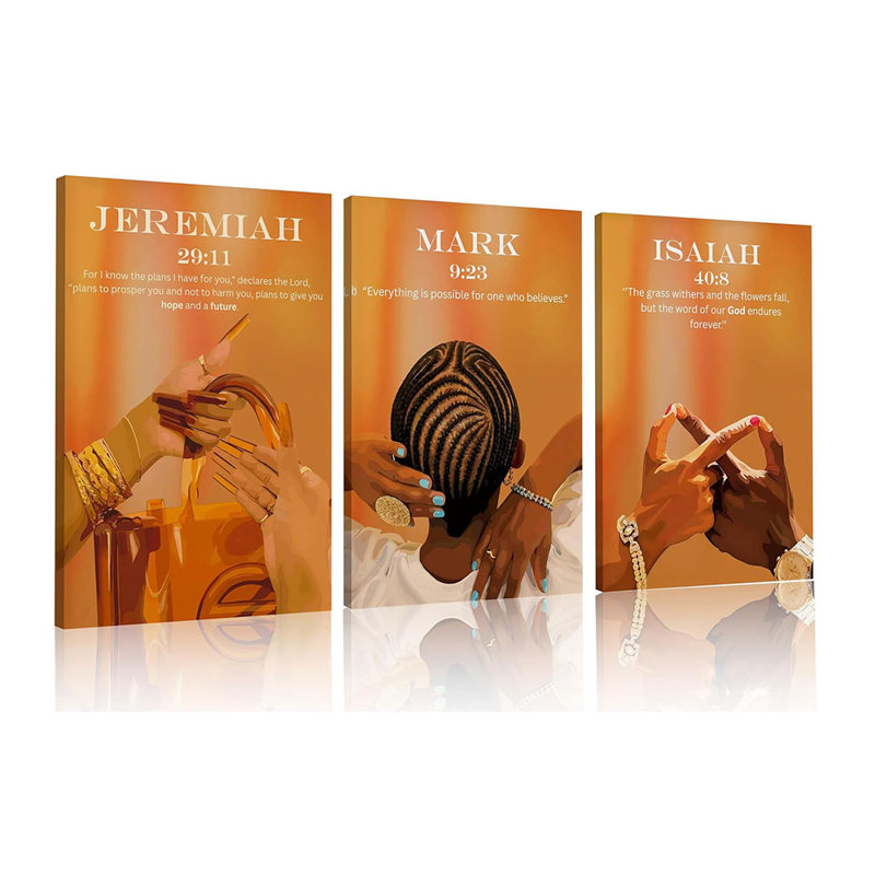 3 Piece Wrapped Canvas Print
