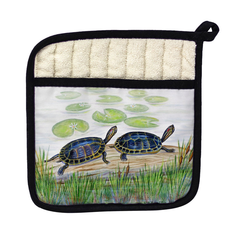 Cuisinier poignée deux tortues betsy drake interiors