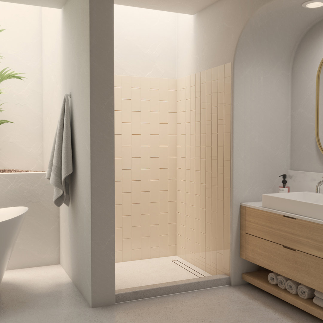 Acrylic Corner Backwall Kit DreamLine 