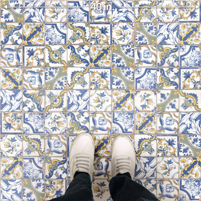 Kings Campania 13 In. X 13 In. Ceramic Floor And Wall Tile