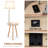 Lewiston 56'' Tray Table Floor Lamp Set with USB-817448935