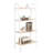  Industrial 4-tier Bookshelf, Freestanding Rustic Display Bookcase Storage Rack Shelf Plant Stand For Living Room Home Office-102597145