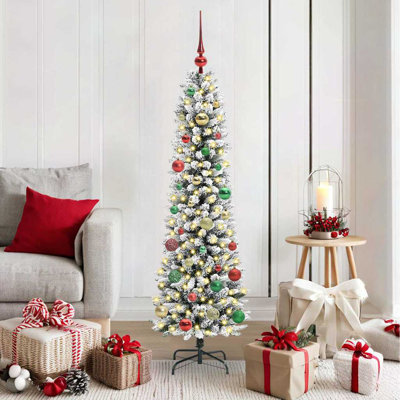4.92' H Lighted Artificial Christmas Tree