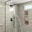Système de douche thermostatique complet à 3 fonctions avec valve brute-106924717