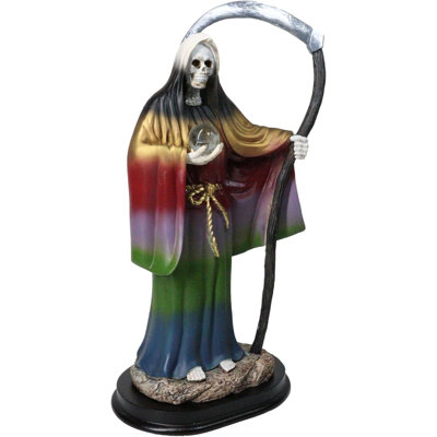 Figurine arc-en-ciel Santa Muerte