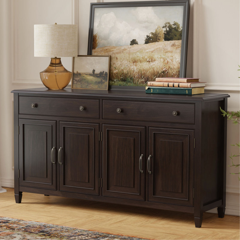 Grande armoire de rangement à buffet