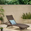 Chaise d'extérieur Pe en aluminium