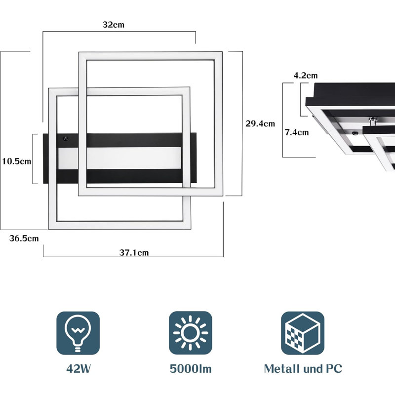 LED Semi Flush Mount
