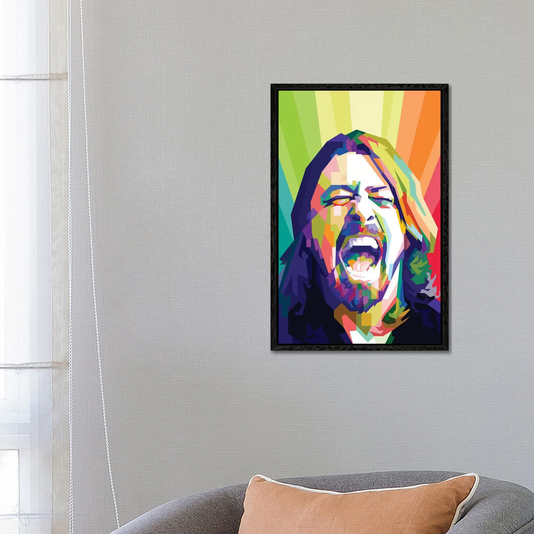 Leinwandbild Dave Grohl I von Dayat Banggai