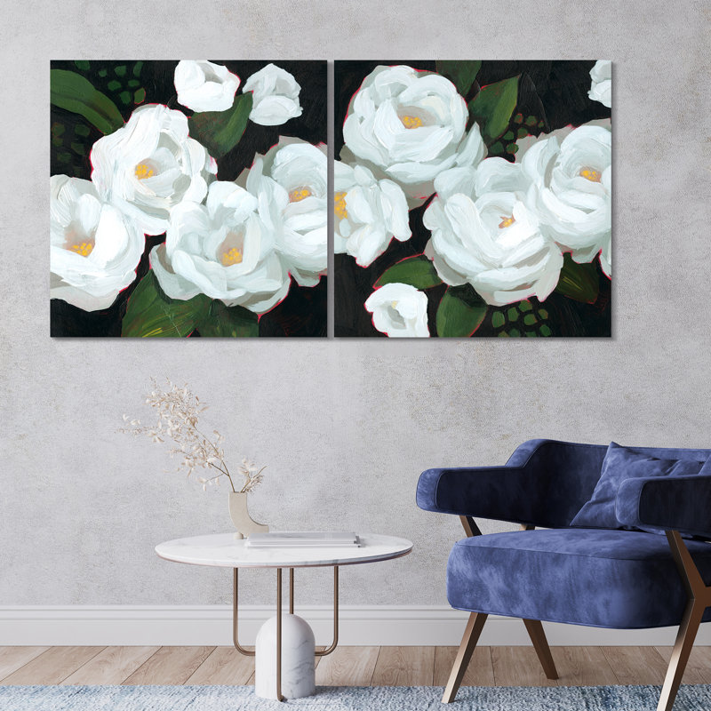 «White Blossom Serenity I & II», 2 pièces