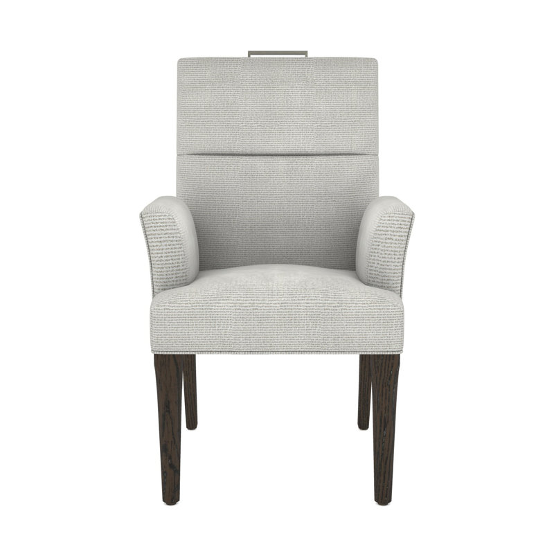 Brattle Road By Thom Filicia Upholstered Arm Chair, Havana, Callaloo Cotton