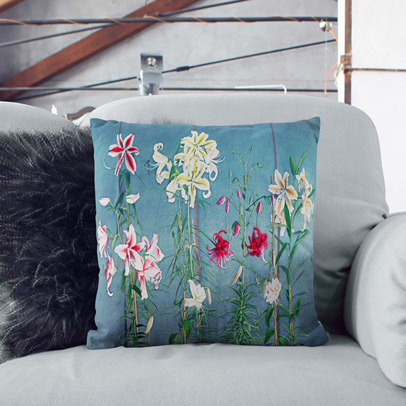 Square Throw Cushion, 55cm H x 55cm W x 20cm D