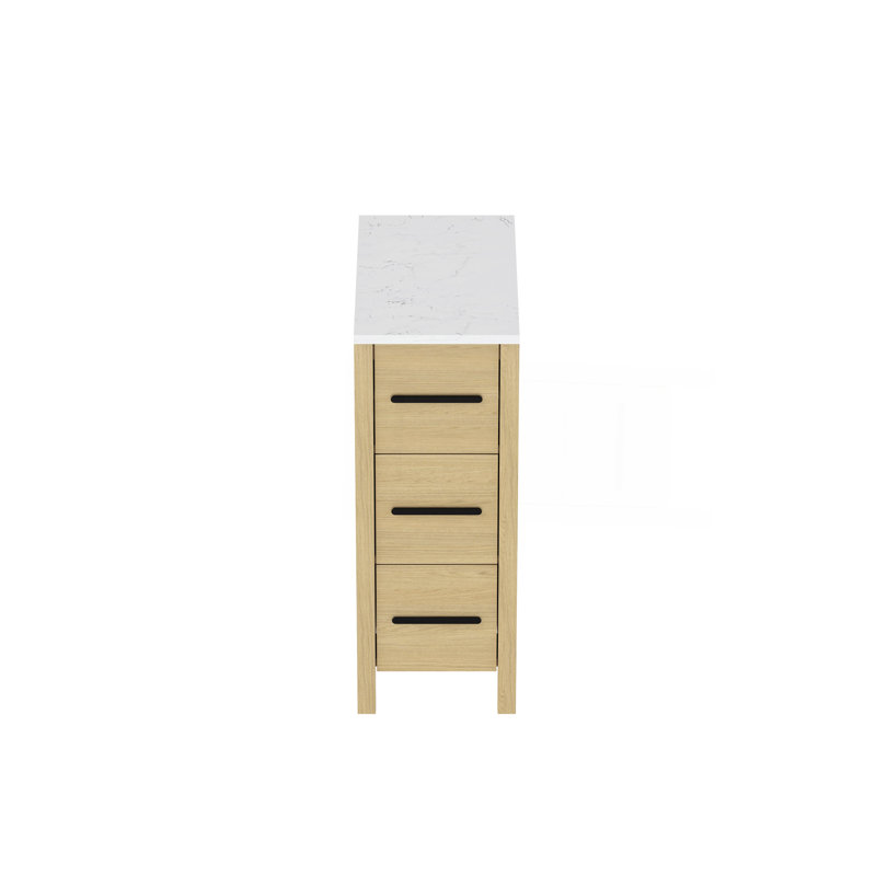 Meuble-lavabo 12 po, meuble-lavabo avec comptoir Freestangding