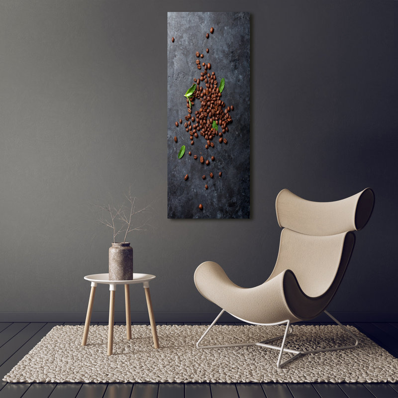 Coffee Beans - Wrapped Canvas Print