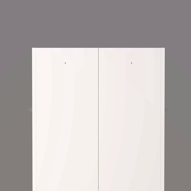 Armoire de cuisine en métal - 72 po de hauteur avec 5 tablettes réglables pour cuisine / garde-manger / salle de bain