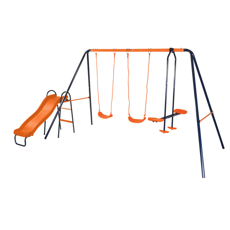 Hedstrom Europa Double Swing, Glider and Slide Set