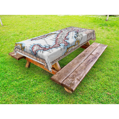 Rectangle No Pattern Polyester Tablecloth