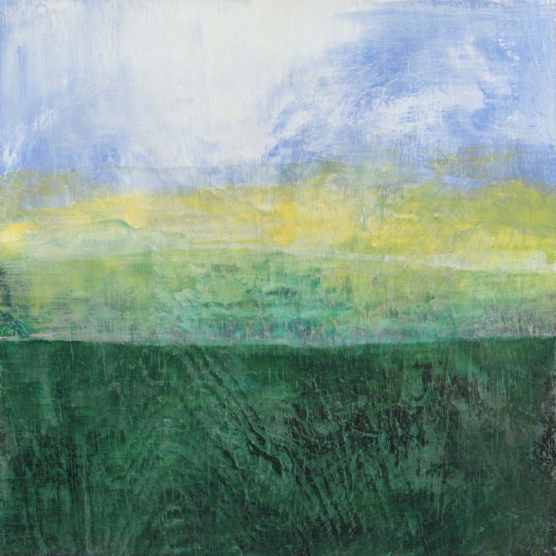 Whispers Emerge I by Karen Suderman - Wrapped Canvas Painting, 76cm H x 76cm W