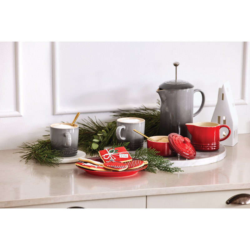Le Creuset Stoneware Cream & Sugar Set, White