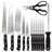 Oster Durbin 14 Piece Knife Block Set