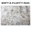 Aspire Homeware Tie Dye Light Grey Shaggy Area Rug Soft Modern Indoor Carpet-694684121