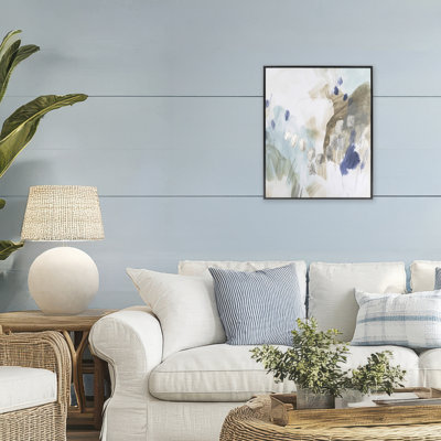 «Crystalline Plaster», peinture abstraite encadrée, giclée par June Erica Vess